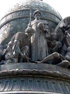 Asisbiz Veliky Novgorod Bronze monument to the Millennium of Russia 1862 05