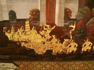 Asisbiz Grand Palace Gold leaf Buddhist artwork Bangkok Thailand 14