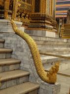 Asisbiz 07 Phra Mondop dragon stairs Grand Palace Bangkok 2010 01