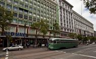 Asisbiz San Francisco Municipal Railway fleet PCC street car fleet cable car no 1053 01