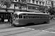 Asisbiz San Francisco Municipal Railway fleet PCC street car fleet cable car no 1053 02