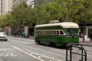 Asisbiz San Francisco Municipal Railway fleet PCC street car fleet cable car no 1062 01