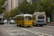 Asisbiz San Francisco Municipal Railway fleet PCC street car fleet cable car no 1063 01
