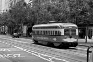 Asisbiz San Francisco Municipal Railway fleet PCC street car fleet cable car no 1078 02