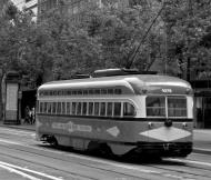 Asisbiz San Francisco Municipal Railway fleet PCC street car fleet cable car no 1078 03