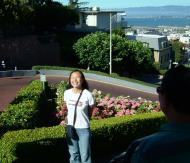 Asisbiz Panoramic street photos of Lombard Street San Francisco California USA Aug 2004 04