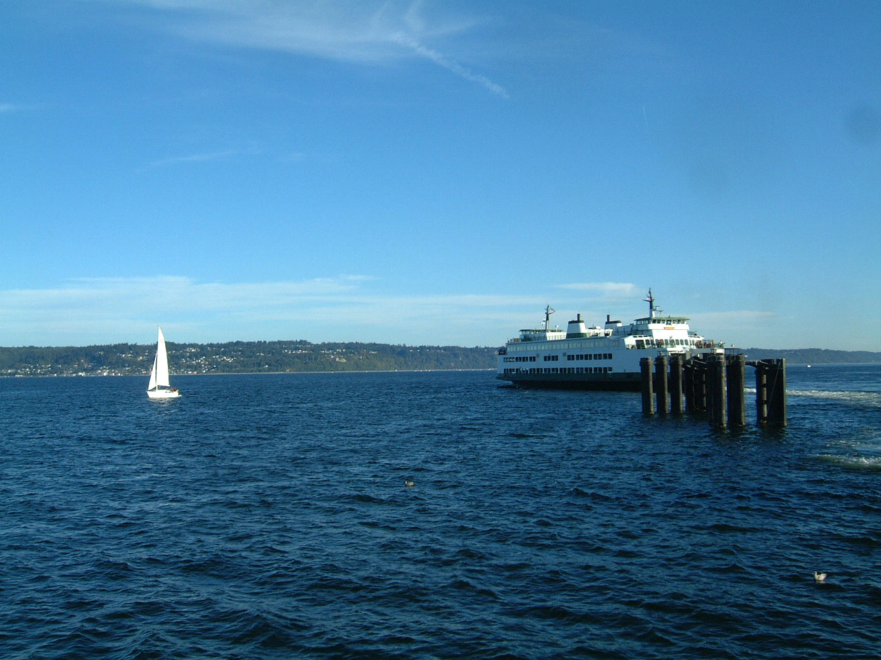Washington Seattle Port Townsend Ferry to Seattle 03