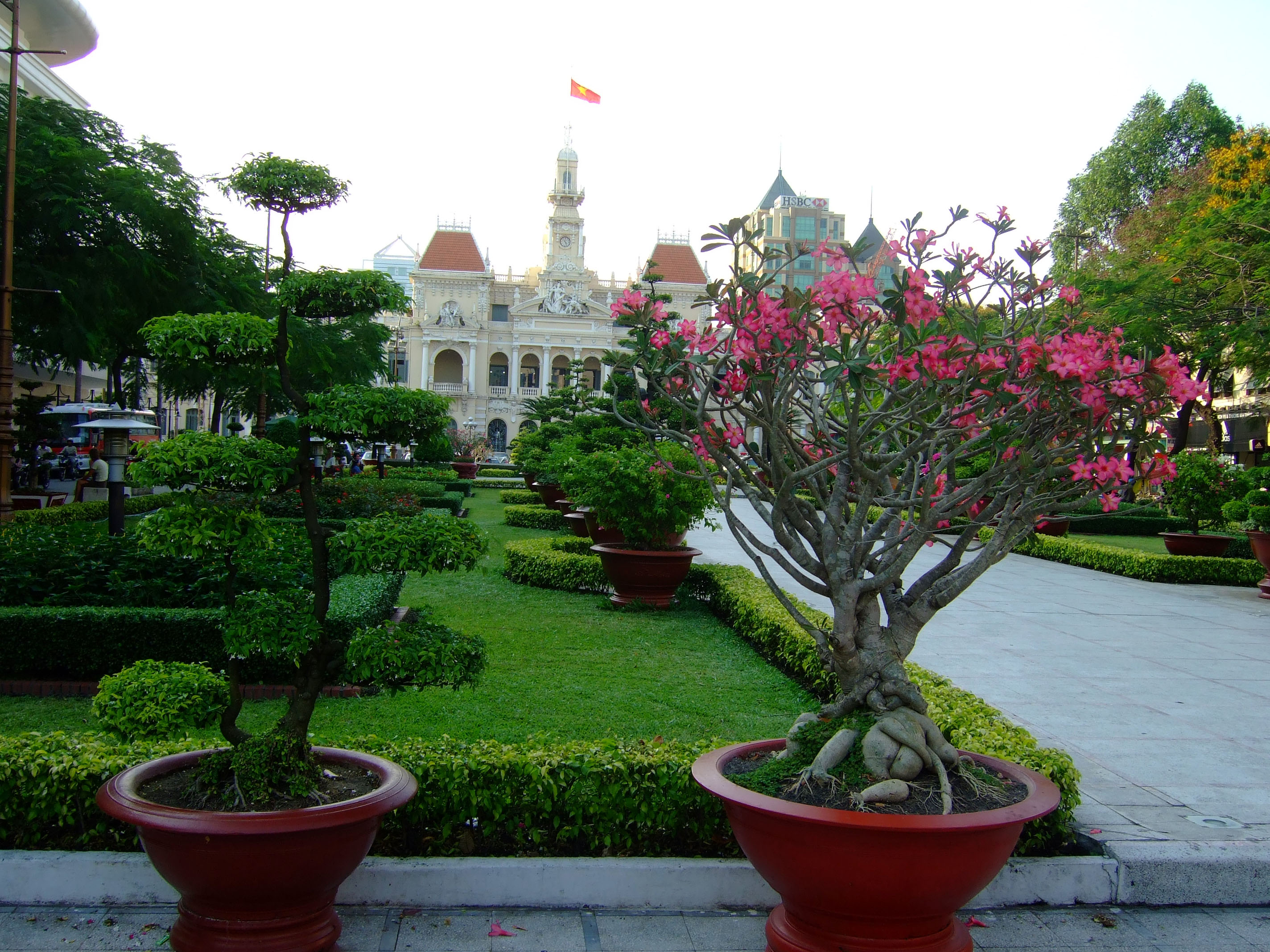 Vietnam Ho Chi Minh City Hall Park Feb 2009 05