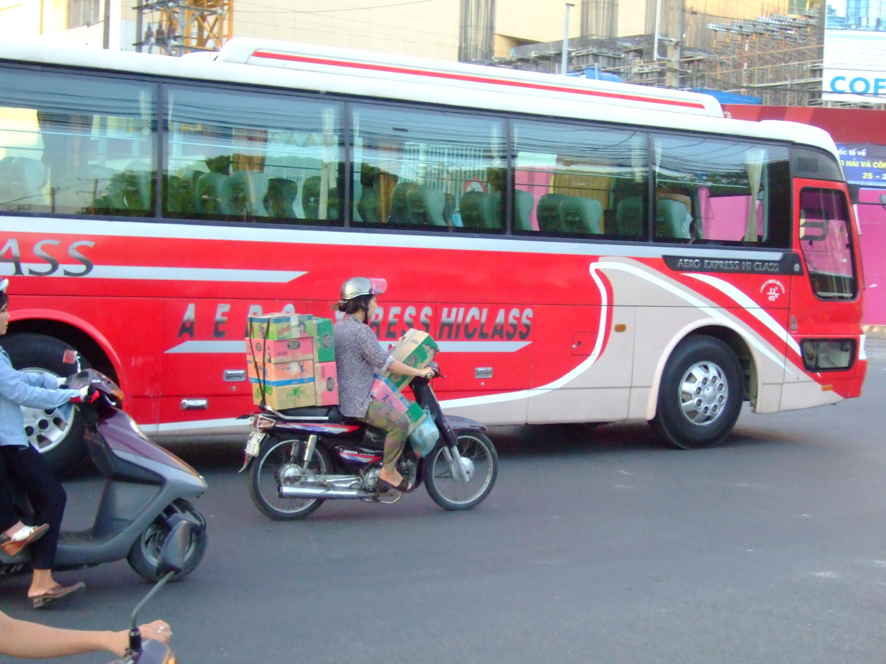 Vietnam Ho Chi Minh City Aero Express Hiclass buses Saigon Feb 2009 01