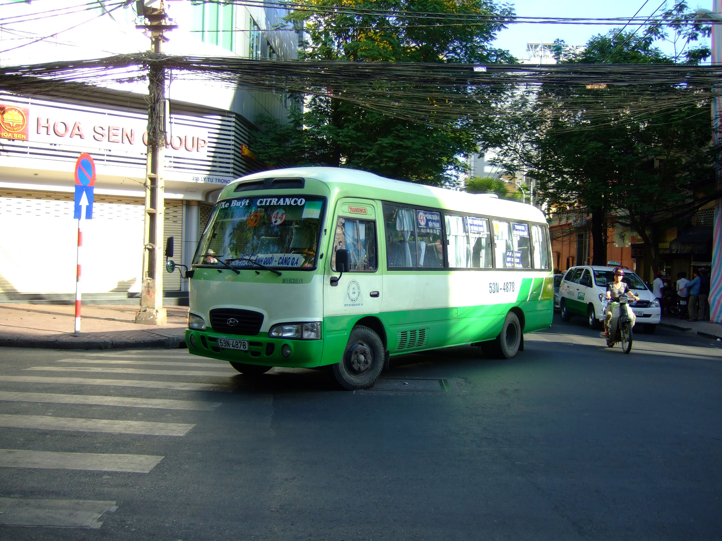Vietnam Ho Chi Minh City Citranco buses Saigon Feb 2009 01