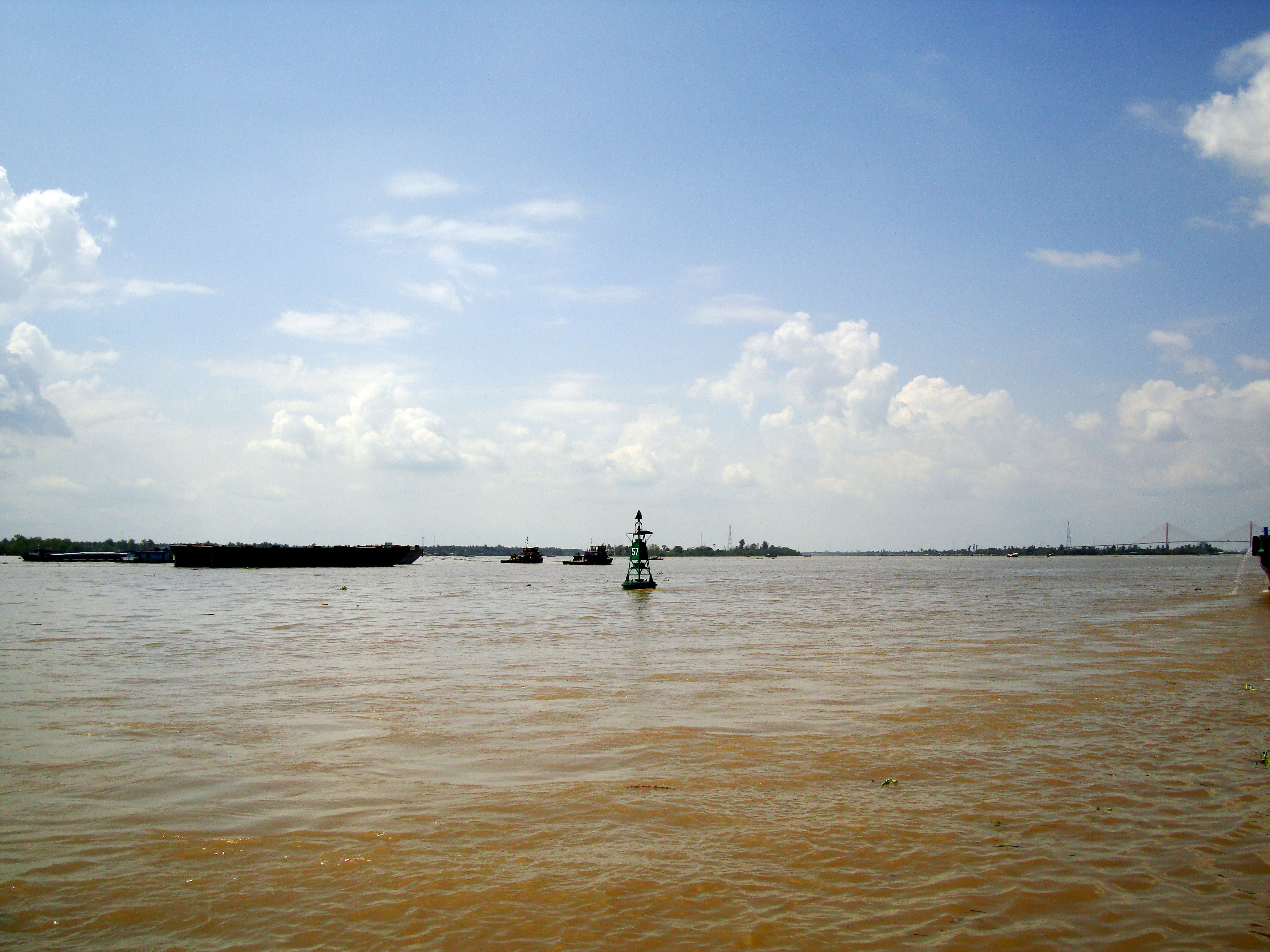 Mekong Delta Saigon river boats Nov 2009 20