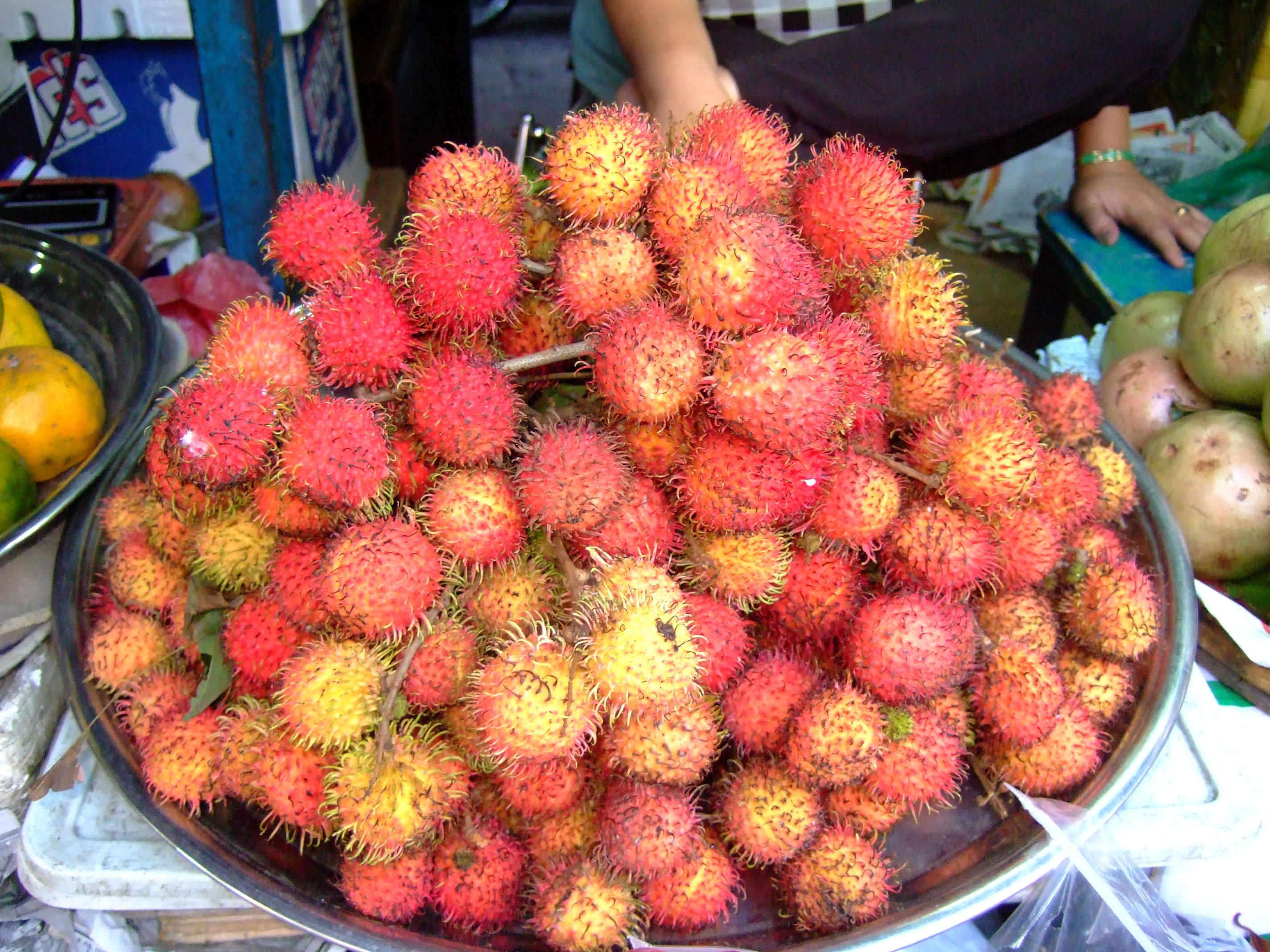 Vietnam Ho Chi Minh City Fruit Stalls Feb 2009 03