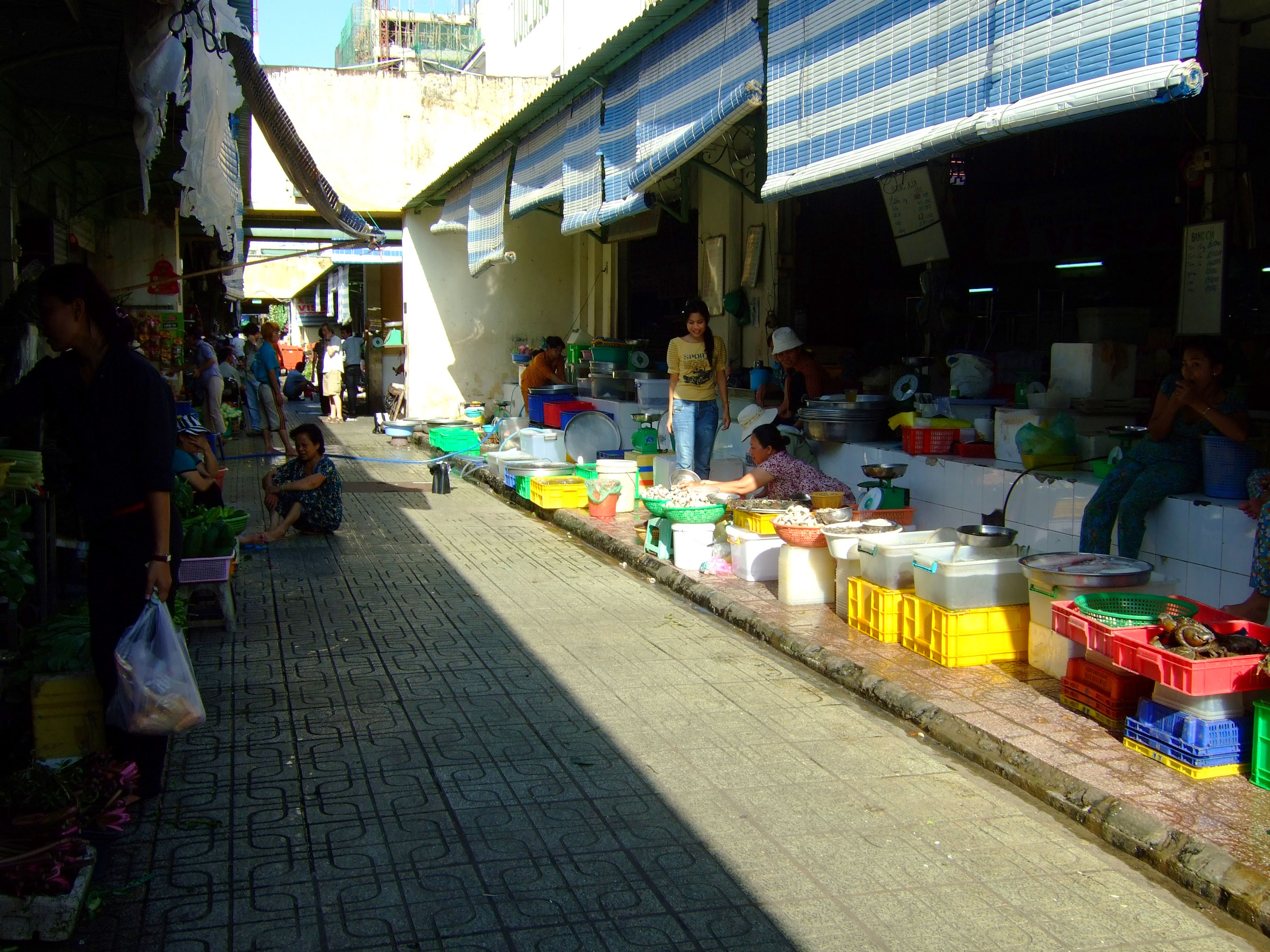 Vietnam Ho Chi Minh City Saigon Vietnamese Food Stalls Feb 2009 40