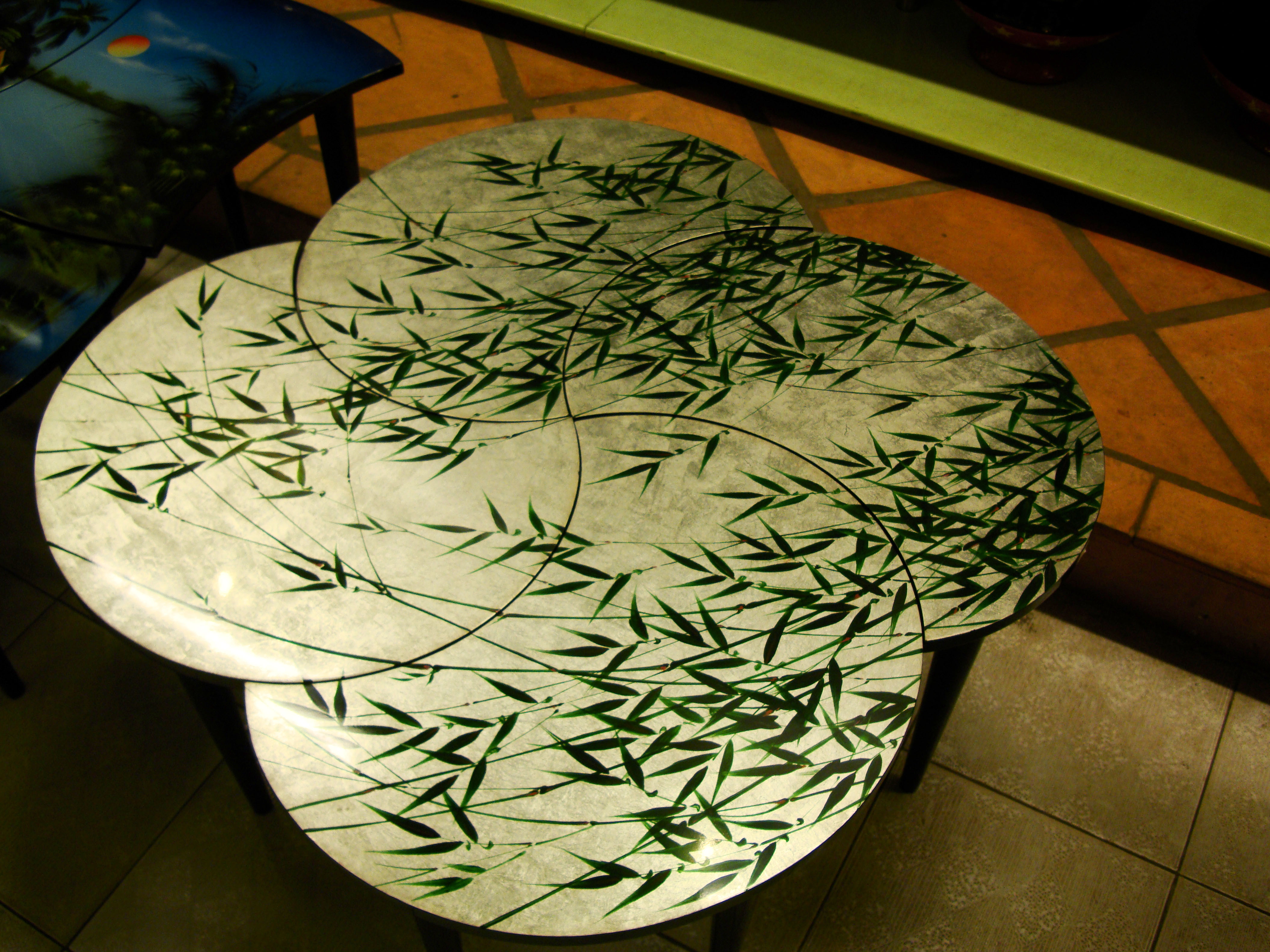 Vietnamese Lacquerware tables Tay Son HCMC2009 03