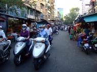 Asisbiz Vietnam Ho Chi Minh City scooters street scenes Feb 2009 03