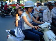 Asisbiz Vietnam Ho Chi Minh City scooters street scenes Feb 2009 18