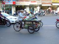 Asisbiz Vietnam Ho Chi Minh City street scenes push bikes Feb 2009 007