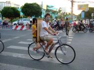 Asisbiz Vietnam Ho Chi Minh City street scenes push bikes Feb 2009 010