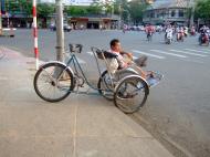 Asisbiz Vietnam Ho Chi Minh City street scenes push bikes Feb 2009 011