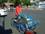 Asisbiz Vietnam Ho Chi Minh City street scenes push bikes Feb 2009 024
