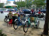 Asisbiz Vietnam Ho Chi Minh City street scenes push bikes Feb 2009 054