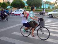 Asisbiz Vietnam Ho Chi Minh City street scenes push bikes Feb 2009 099
