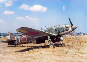 Asisbiz Japanese Kawasaki Ki 61 Hien 19th Sentai allied code name Tony captured at Clark Luzon Philippines SWPA 1945 A63452