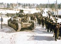 Asisbiz Soviet T28 tank captured by Finnish forces in Varkaus 1st Apr 1940 7915
