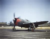 Asisbiz WW2 color photo of a Republic P 47 Thunderbolt figther 05