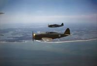 Asisbiz WW2 color photo of a Republic P 47 Thunderbolt figther 06