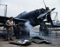 Asisbiz WW2 color photo of a Republic P 47 Thunderbolt figther 07