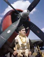 Asisbiz WW2 color photo of a Republic P 47 Thunderbolt figther 18
