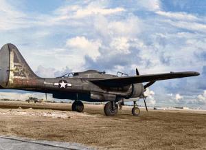 Asisbiz USAAF 42 5526 Northrop P 61A Black Widow 7AF 6NFS named Nightie Mission Saipan 1945