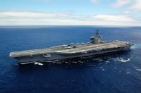 Asisbiz USN color photo USS Ronald Reagan (CVN 76) underway in the Pacific Ocean