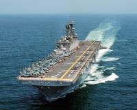 Asisbiz USN color photo Wasp Class Amphibious Assault Ship USS Iwo Jima (LHD 7) in the Arabian Sea Sep 2006