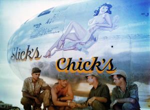 Asisbiz 42 24784 Boeing B 29 Superfortress 505BG named Slick's Chick's was lost 10th Feb 1945 MACR 12053