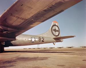 Asisbiz Color photo of B 29 Superfortress Enola Gay at Roswell Army Air Field New Mexico CA Mar 1946 01