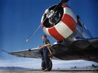 Asisbiz WW2 Color photo USAAF North American AT 6C Texan training aircraft used in USA 02
