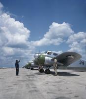 Asisbiz WWII Color photo Beechcraft AT 10 Wichita Twin Engine Advanced Trainer USA 07