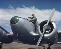 Asisbiz WWII Color photo Beechcraft AT 10 Wichita Twin Engine Advanced Trainer USA 14