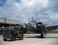 Asisbiz WWII Color photo Beechcraft AT 10 Wichita Twin Engine Advanced Trainer USA 16