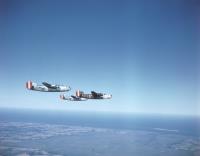 Asisbiz B 24 Liberator 8AF 458th Bombardment Group during a practise mission over England 1944 13