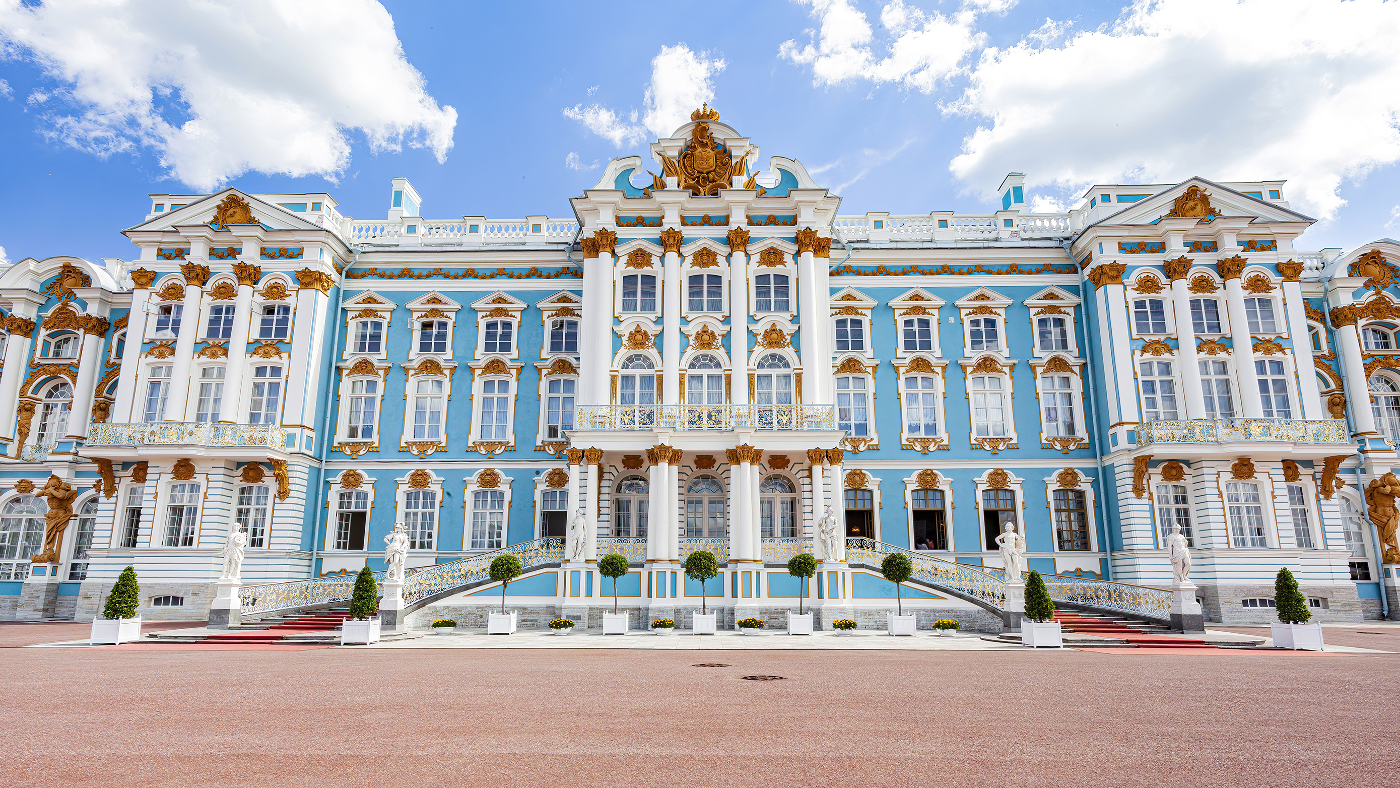 Iconic cities Saint Petersburg Catherine Palace Russia July 2012 02