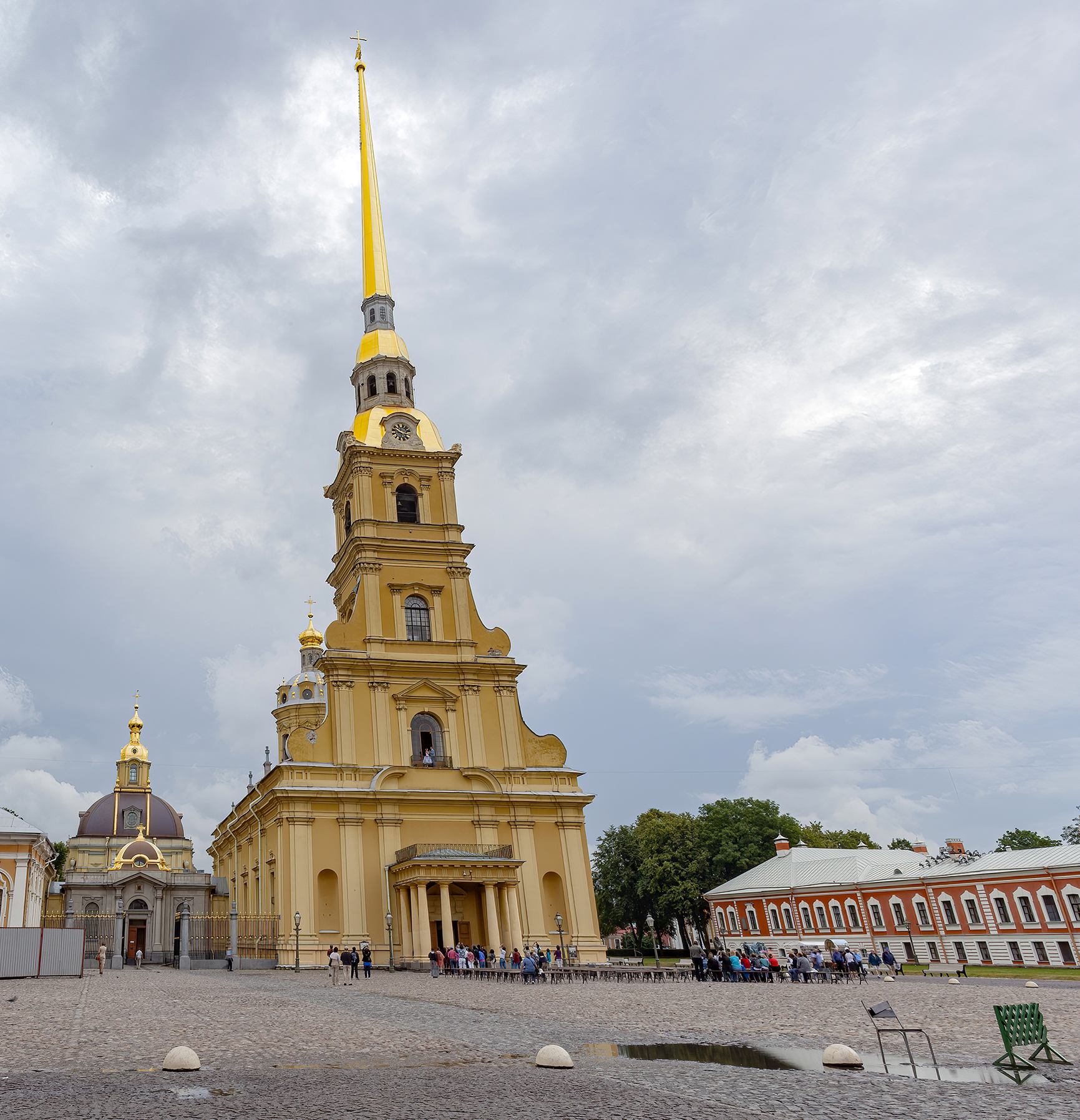 Iconic cities Saint Petersburg Saints Peter and Paul Cathedral Russia July 2012 02