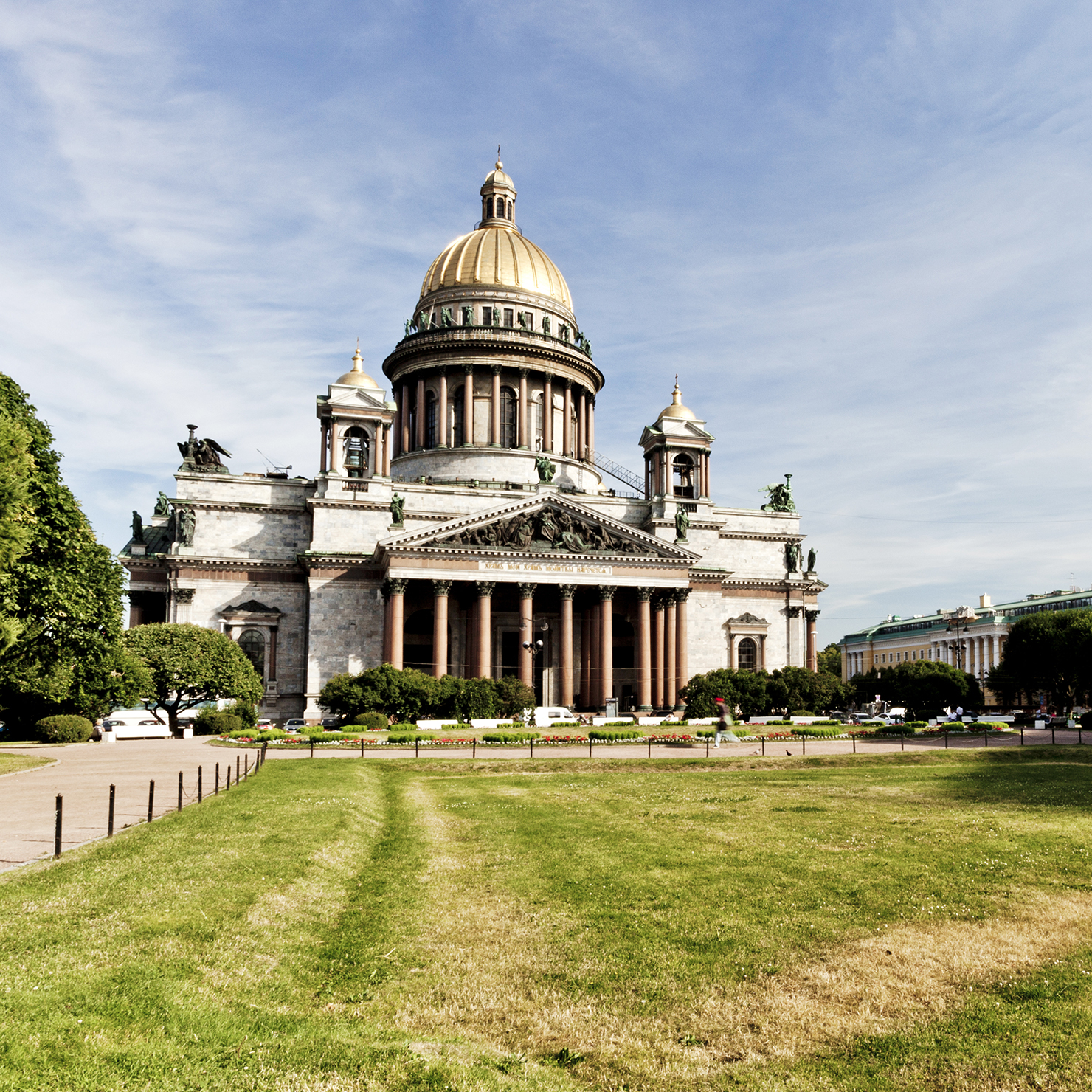 Iconic cities Saint Petersburg St Isaac's Cathedral Russia July 2012