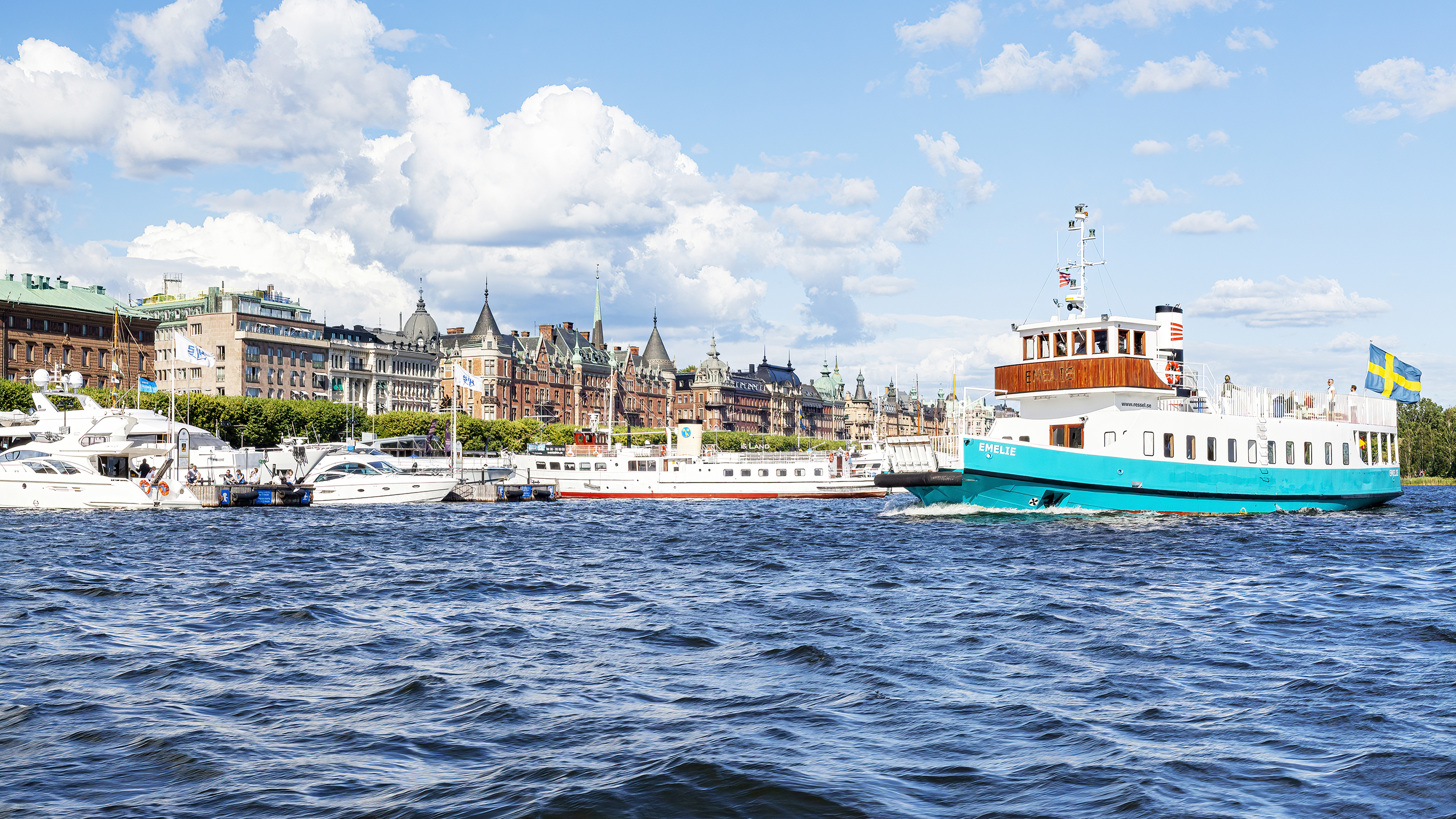 Marine Sweden MV Emelie II Stockholm Harbour July 2012 01