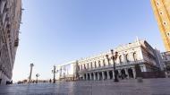 Asisbiz Iconic cities Venice panorama architecture Libreria Sansoviniana viewed from Piazzeta San Marco Venezia Veneto 01x