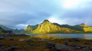 Asisbiz Landscapes Norway rainbow colors of summer Lofoten Jul 2012 01