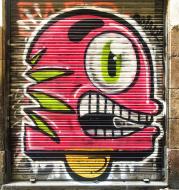 Asisbiz Graffiti street art photographed in Spain Barcelona artist unk using Iphone 6 Jul 2015 028