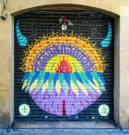 Asisbiz Graffiti street art photographed in Spain Barcelona artist unk using Iphone 6 Jul 2015 042